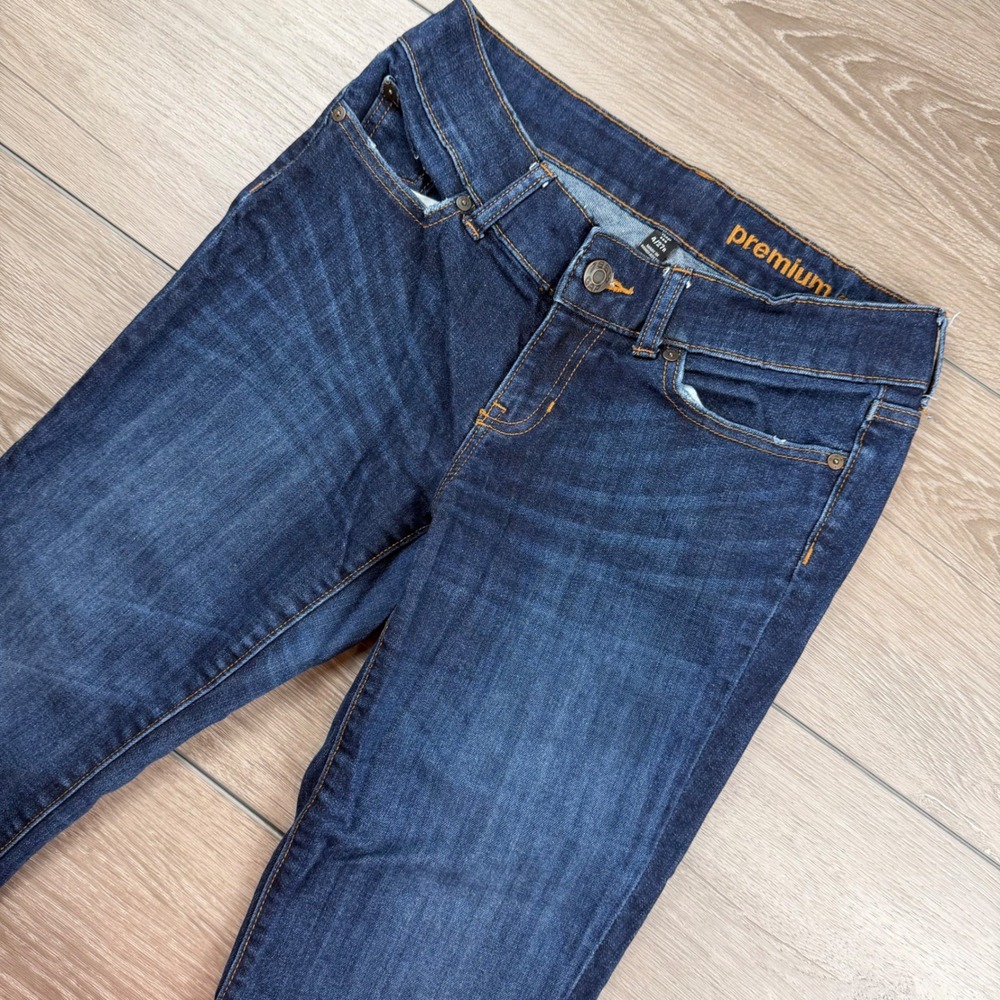 Gap Women Jeans Premium Flare Dark Wash Blue 4/27R